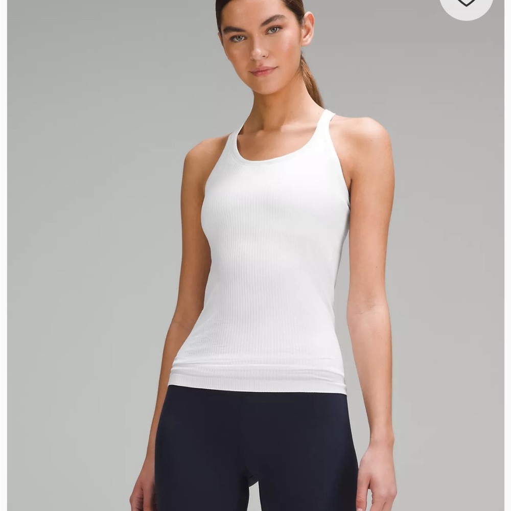 lululemon athletica White Tank Top